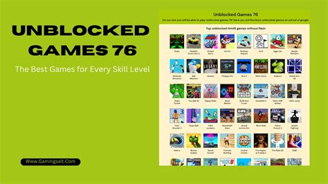 unblocked 76|Unblocked Games 76: Play Online in Full Screen, No Registration.